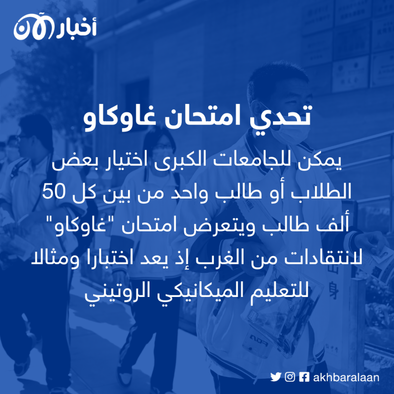 "غاوكاو" الامتحان الأصعب في العالم.. كيف يؤثر على الطلاب في الصين؟
