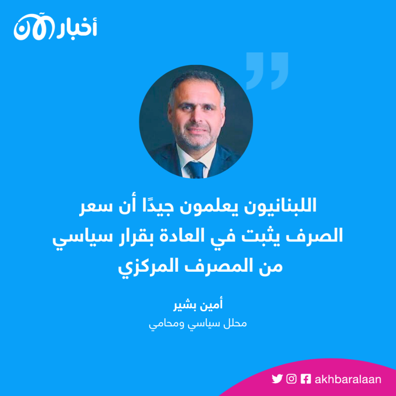 الرأي رأيكم.. هل يفاقم الفراغ السياسي في لبنان من أزمة الدولار؟ 1 الرأي رأيكم.. هل يفاقم الفراغ السياسي في لبنان من أزمة الدولار؟