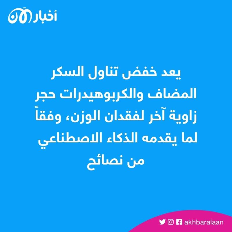 كيف تستخدم قدرات الذكاء الاصطناعي لإنقاص وزنك؟
