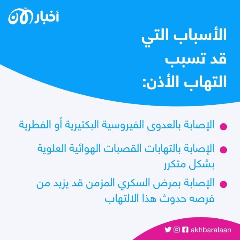 التهاب الأذن.. الأسباب والعلاج