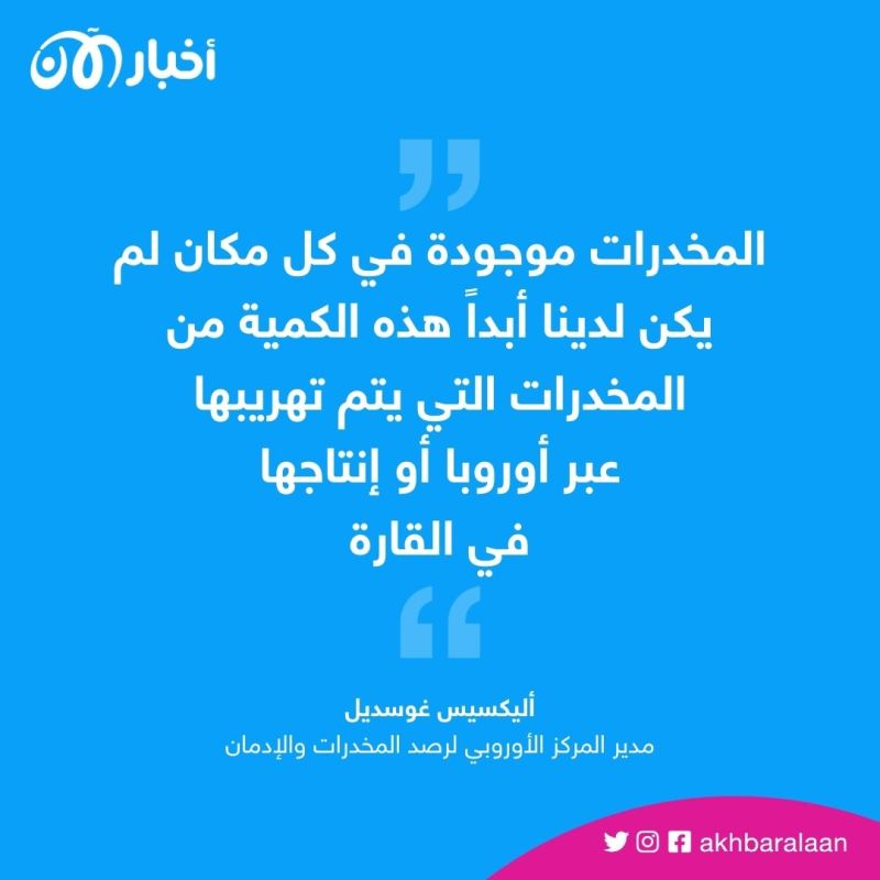 المخدرات تغزو أوروبا.. أرقام قياسية وأنواع جديدة