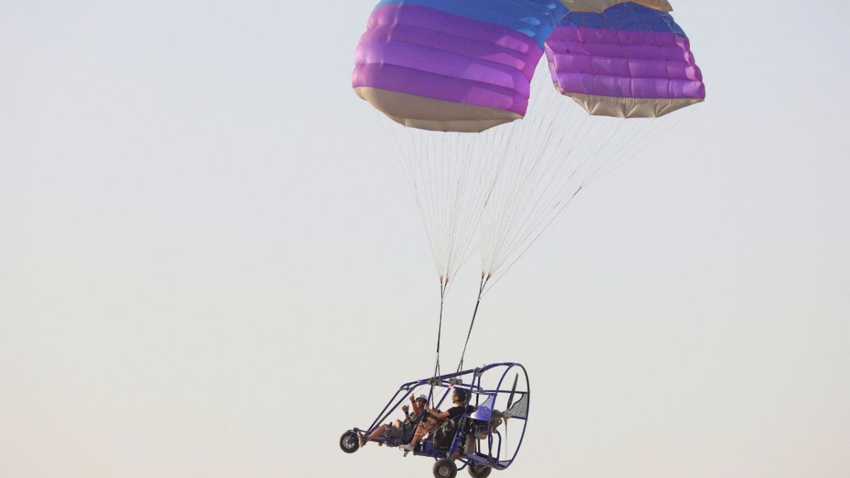 الباراموتور.. رياضة تجعلك ترى مصر بشكل مختلف