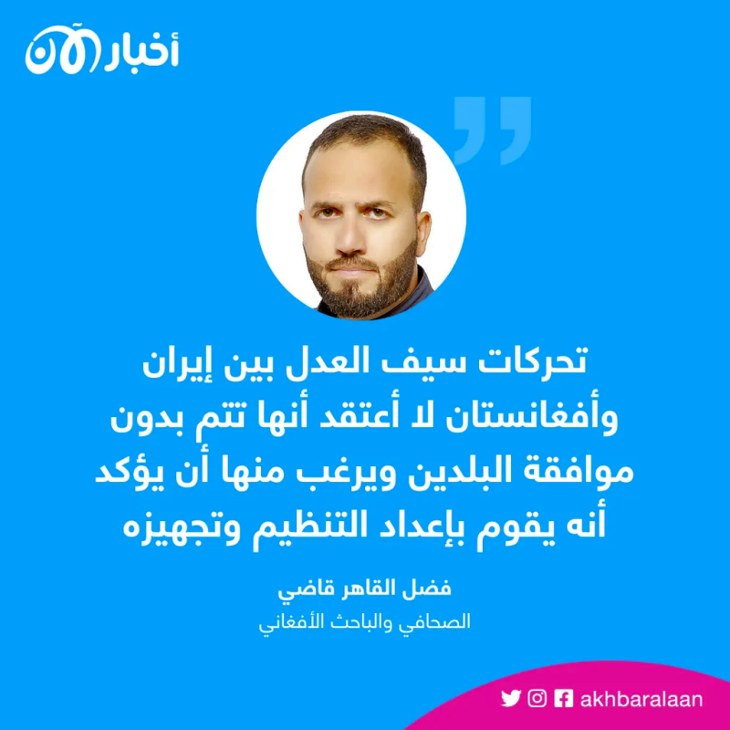 تحركات سيف العدل بين إيران وأفغانستان.. الدلالات والتداعيات