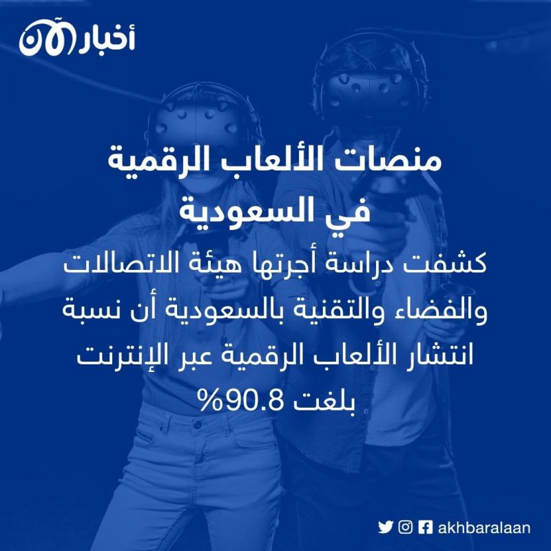 انتشار كبير للألعاب الرقمية عبر الإنترنت في السعودية.. ما أبرزها؟
