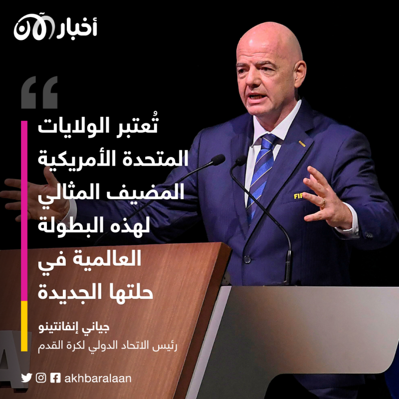 "فيفا" يُعلن عن البلد المضيف لـ"كأس العالم للأندية" 2025