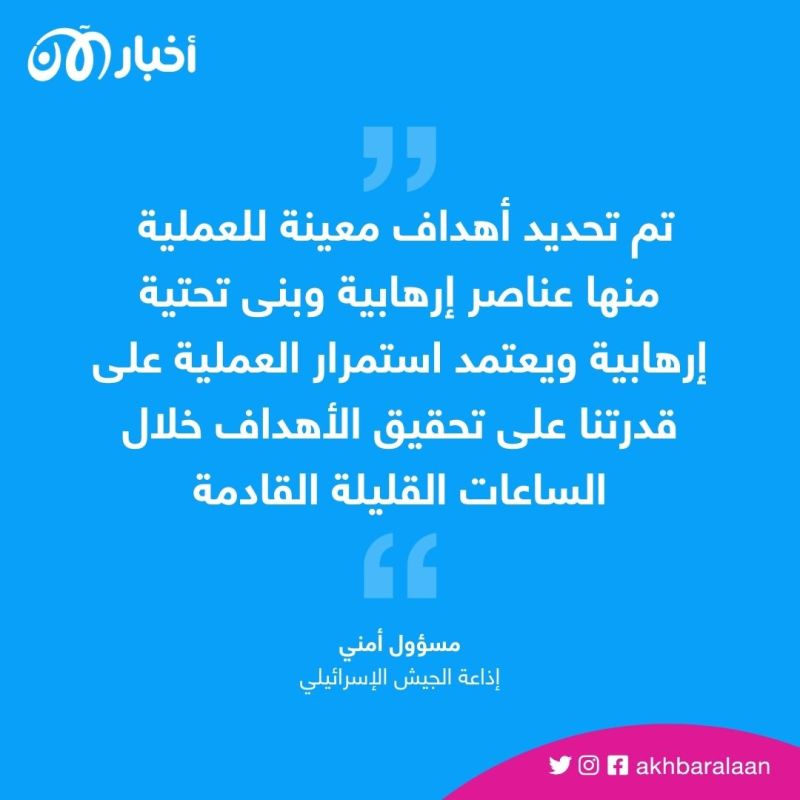 الجيش الإسرائيلي يبدأ عملية واسعة في الضفة الغربية