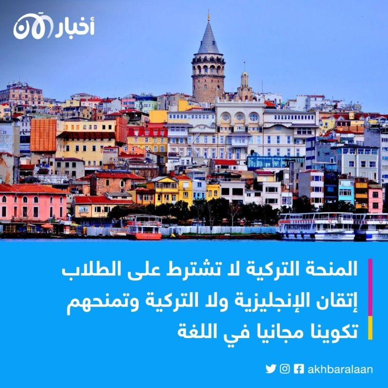 دون الحاجة للإنكليزية ولا التفوق في الدراسة.. منحة تركية موجهة للطلاب