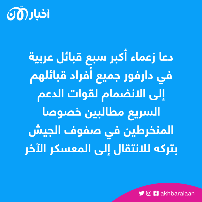 بعد موقف القبائل العربية.. هل يدخل السودان في حرب أهلية؟ 1 بعد موقف القبائل العربية.. السودان على شفا حرب أهلية