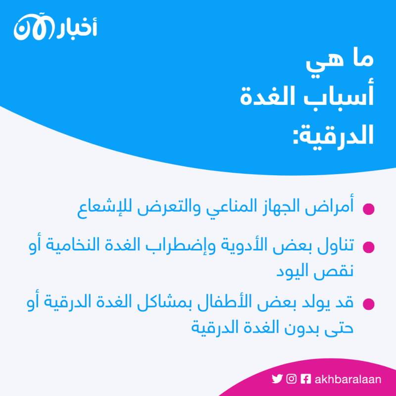 ما هي الغدة الدرقية؟ إليكم الأسباب والعلاج