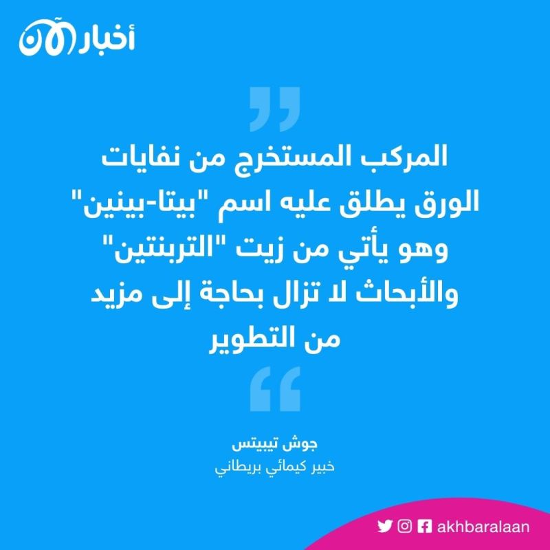أدوية مسكنة للألم من نفايات الورق 2 أدوية مسكنة للألم من نفايات الورق