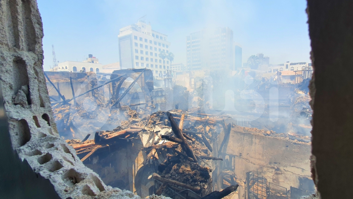 "كل شيء راح".. مواطنون يكشفون لـ"أخبار الآن" كيف اشتعل حريق ساروجة في دمشق 3 دمار ورماد في ساروجة بدمشق.. صور حصرية لأخبار الآن من المنطقة بعد الحريق