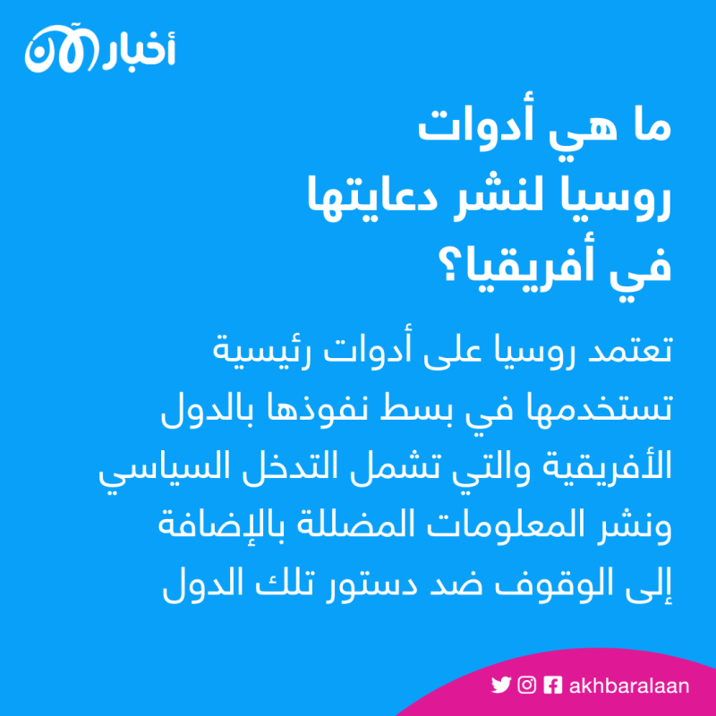 عبر فاغنر والمؤثرين والمعلومات المضللة.. كيف يحاول بوتين نشر دعايته في أفريقيا؟