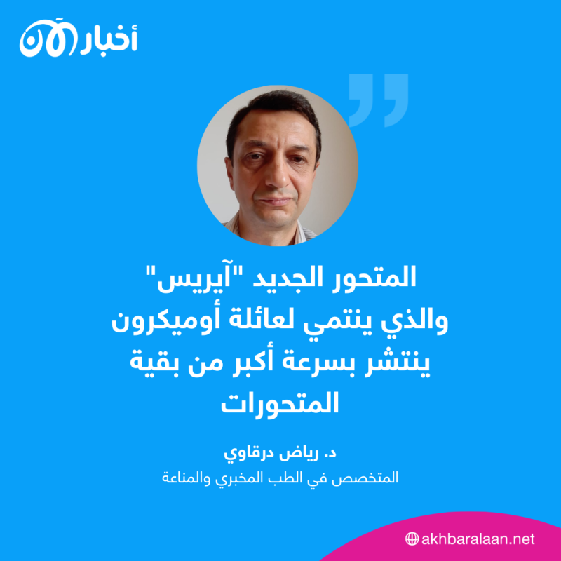 بعد انتشار المتحور الجديد "آيريس".. هل يجب أن نقلق؟