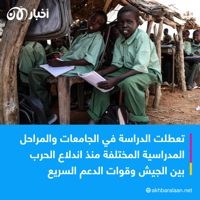 إلى أجل غير مسمى.. تعطيل الدراسة في السودان