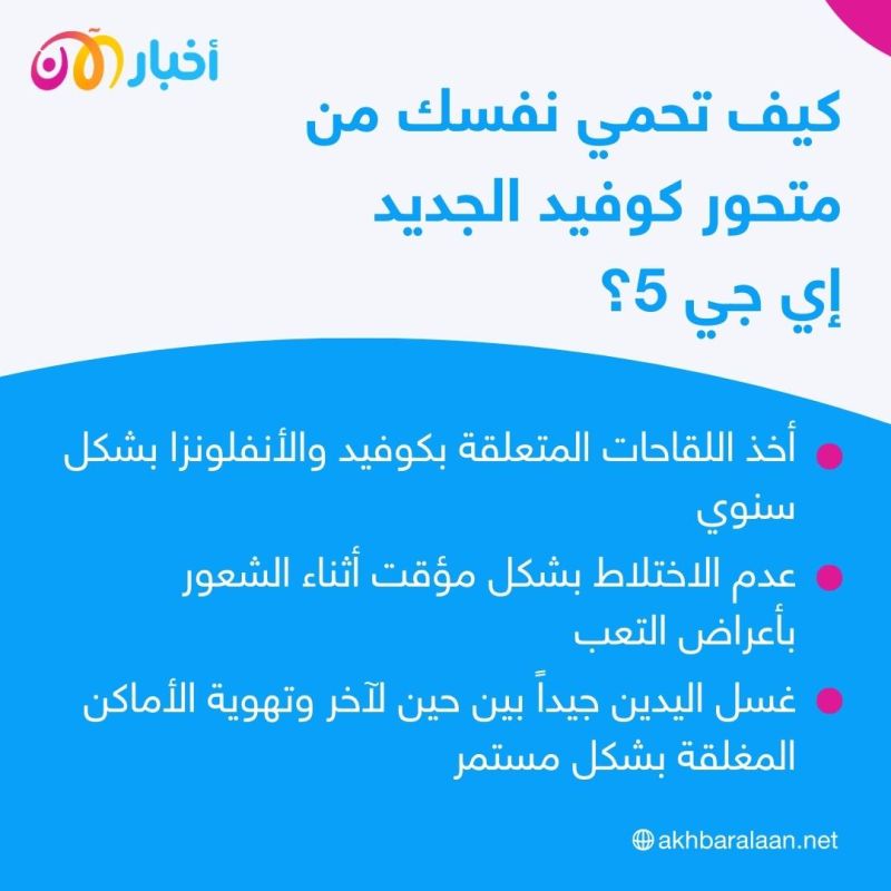 ماذا نعرف عن متحور كوفيد الجديد وكيف نحمي أنفسنا؟ أطباء لـ"أخبار الآن"