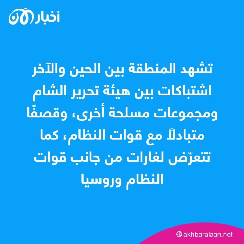 مقتل 8 عناصر من هيئة تحرير الشام بعد قصف روسي في إدلب