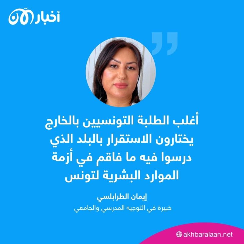 لماذا اختار متفوقو الباكالوريا الدراسة في الخارج؟.. أوائل تونس يجيبون لـ "أخبار الآن" 3 لماذا اختار متفوقو الباكالوريا الدراسة في الخارج؟.. أوائل تونس يجيبون لـ "أخبار الآن"