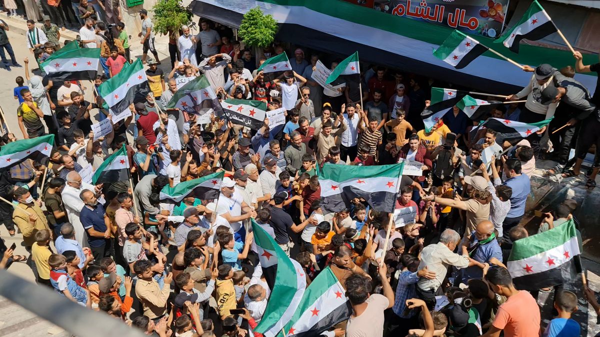 احتجاجات في شمالي سوريا ضد النظام- أخبار الآن