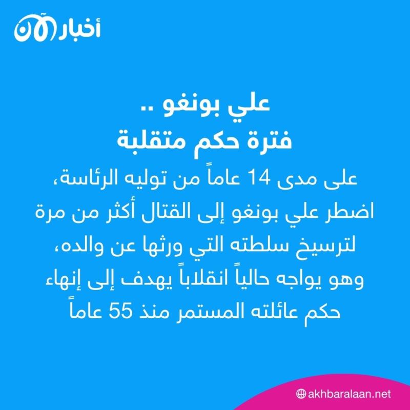 من هو الرئيس علي بونغو الذي انقلب عليه ضباط بالجيش في الغابون؟