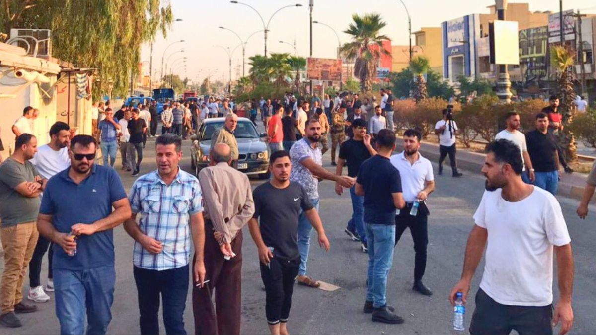 ارتفاع حصيلة القتلى إثر أحداث كركوك.. وتوقيف عشرات المتظاهرين