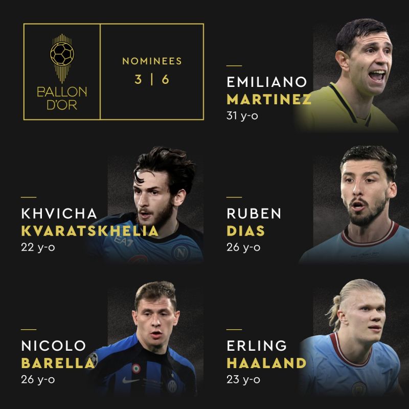 بعد بنزيما.. من سيرفع الكرة الذهبية 2023؟ إليك القائمة الكاملة للمرشحين