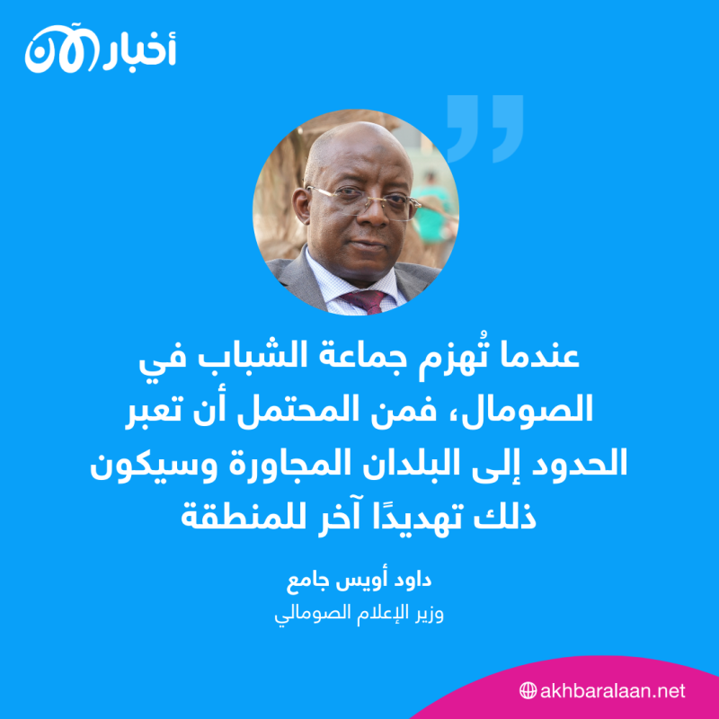 وزير إعلام الصومال: جماعة الشباب فقدت 80% من قوتها المالية وهذا ما نعرفه عن مهاد كاراتي