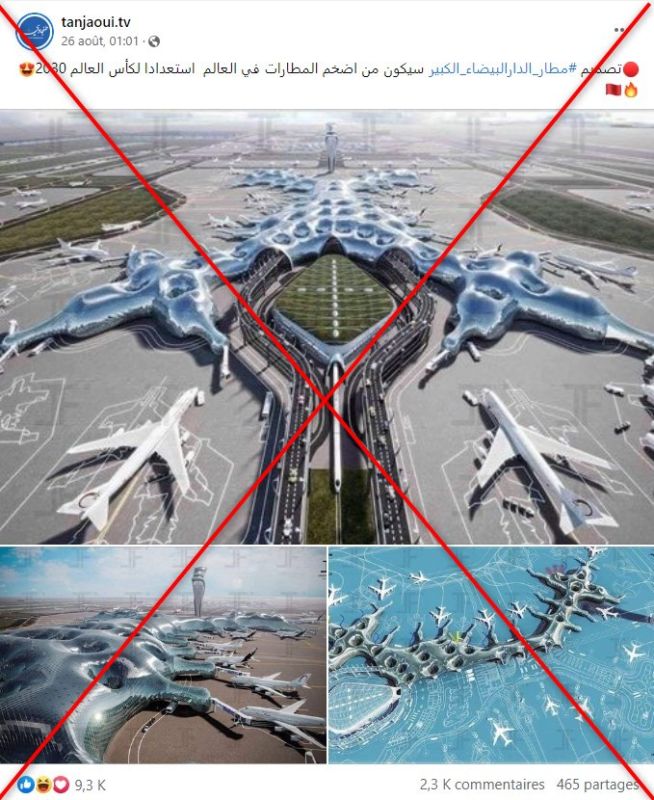تصميم لمطار جديد في الدار البيضاء.. ما قصة الصور المتداولة؟
