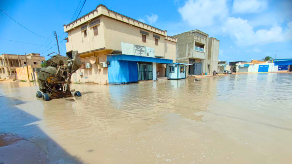 ارتفاع أعداد قتلى فيضانات وإعصار دانيال في ليبيا 1 ارتفاع أعداد قتلى فيضانات وإعصار دانيال في ليبيا