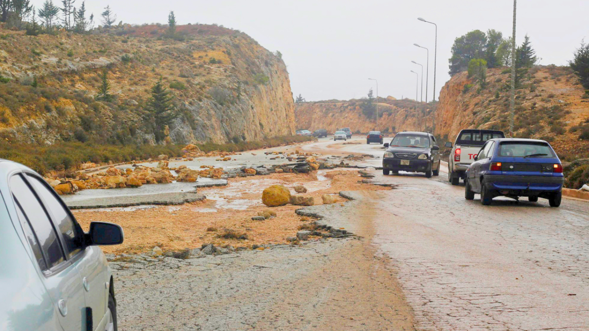 بالصور | كيف غيرت السيول والفيضانات ملامح المدُن في ليبيا؟ 6 بالصور | كيف غيرت السيول والفيضانات ملامح المدُن في ليبيا؟