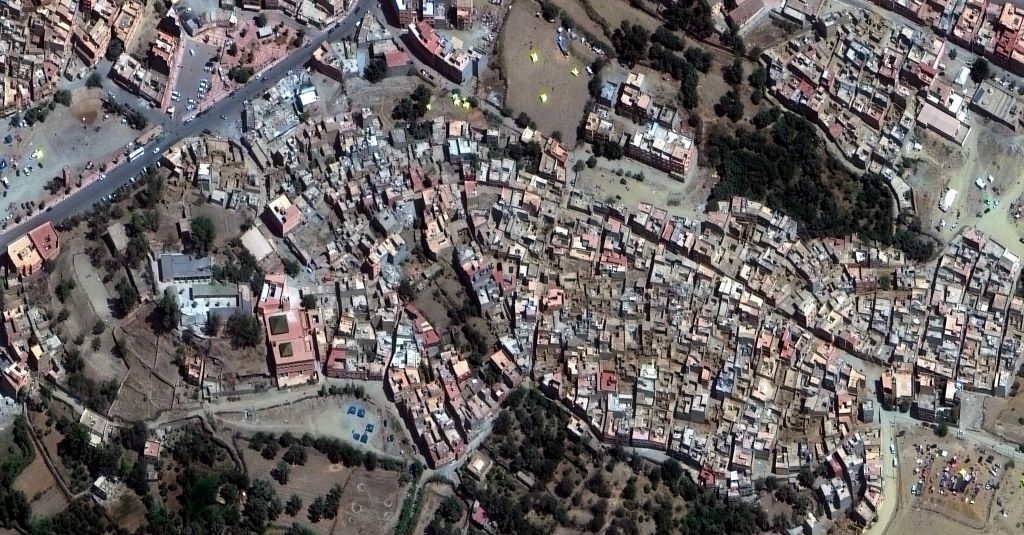 صور بالأقمار الصناعية.. هكذا تبدو المغرب بعد الزلزال