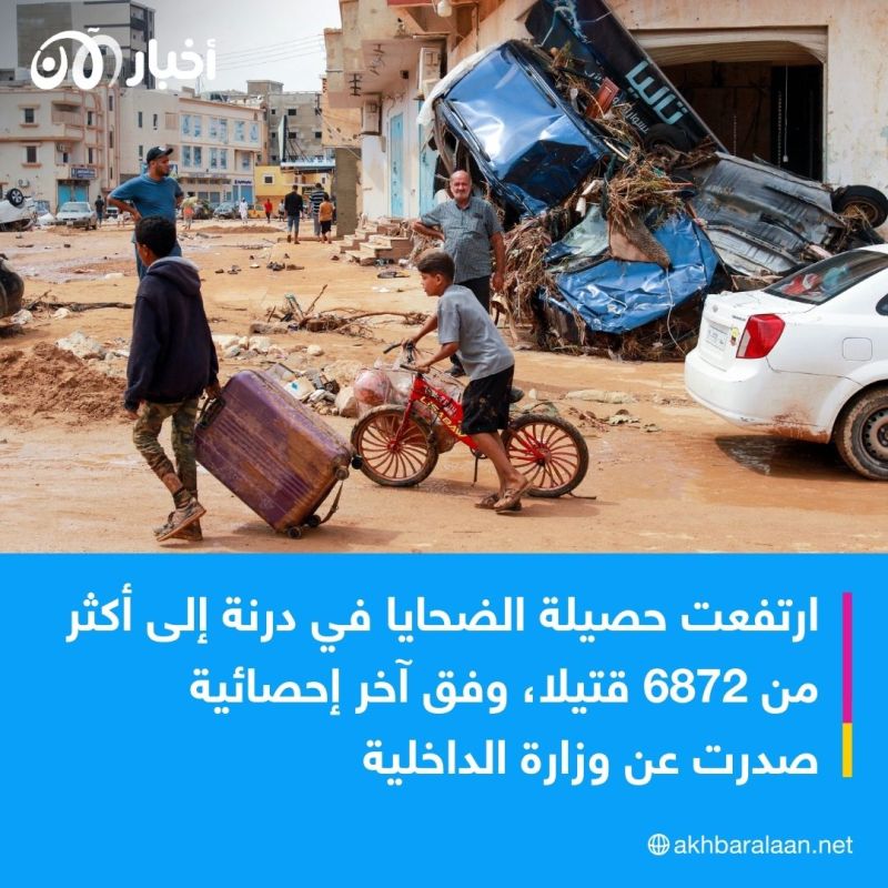 كارثة درنة.. 30 ألف مشرّد والبحر يواصل لفظ عشرات الجثث