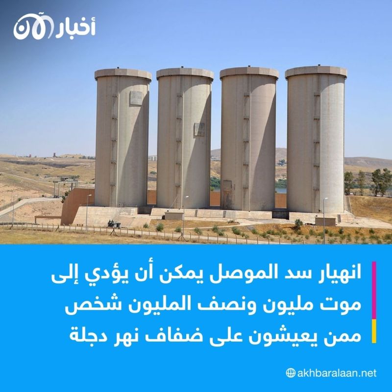 سدّ الموصل.. الأخطر عالميا يهدد بكارثة إنسانية في العراق