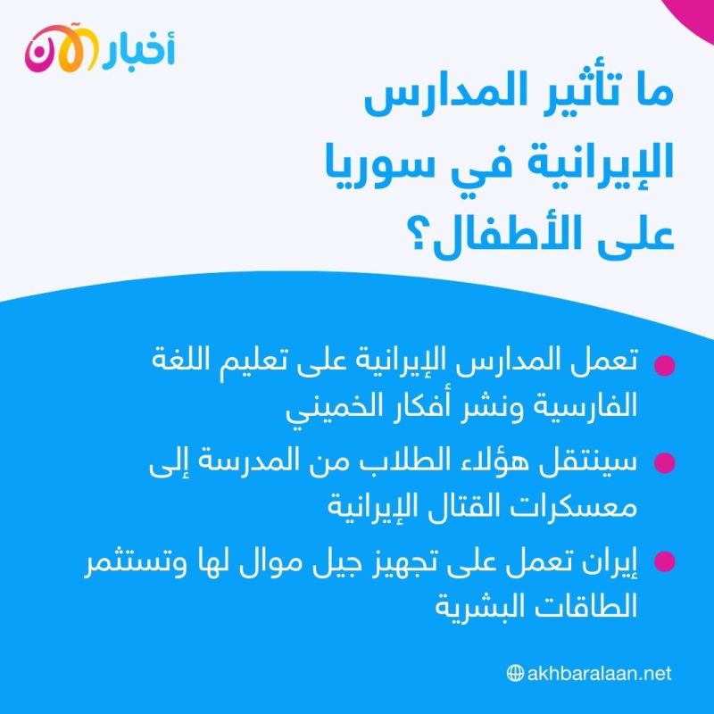 المدارس الإيرانية في دير الزور.. كيف تخطط إيران لتكوين جيل موالٍ لها؟