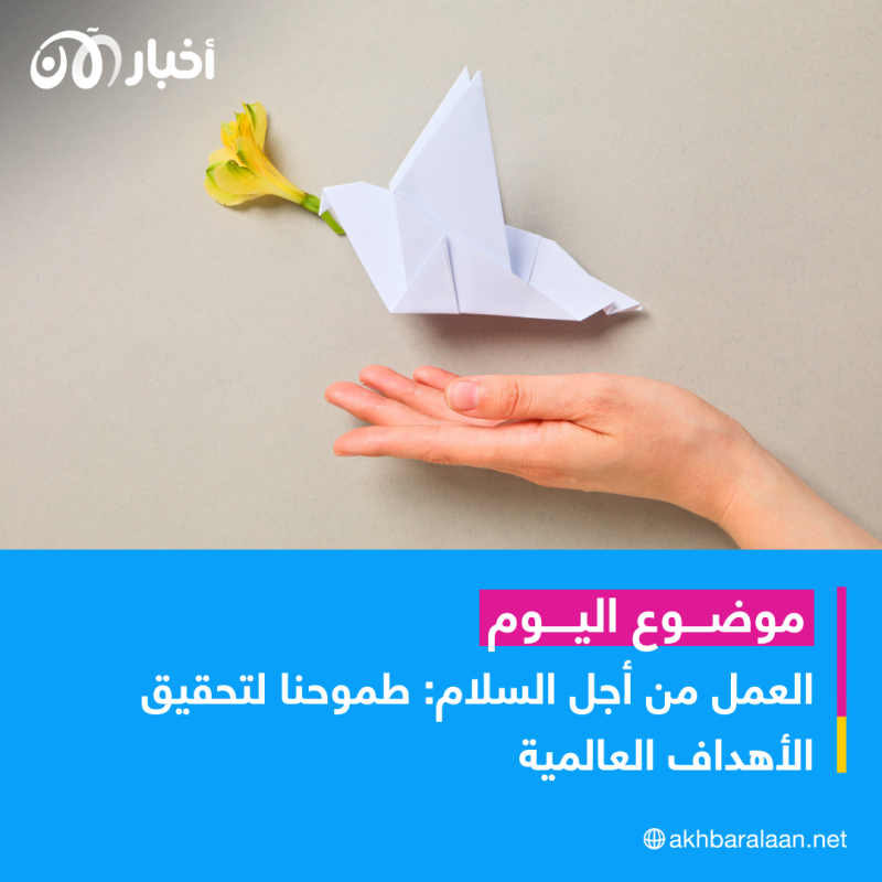 اليوم الدولي للسلام 2023.. إرساء مجتمعات لا عُنف فيها يتصدر الأولوية