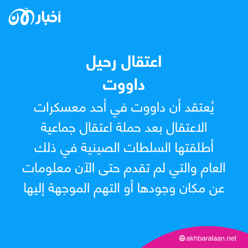 للسنة السادسة.. اختفاء قسري للعالمة الإيغورية رحيل داووت 1 للسنة السادسة.. اختفاء قسري للعالمة الإيغورية رحيل داووت