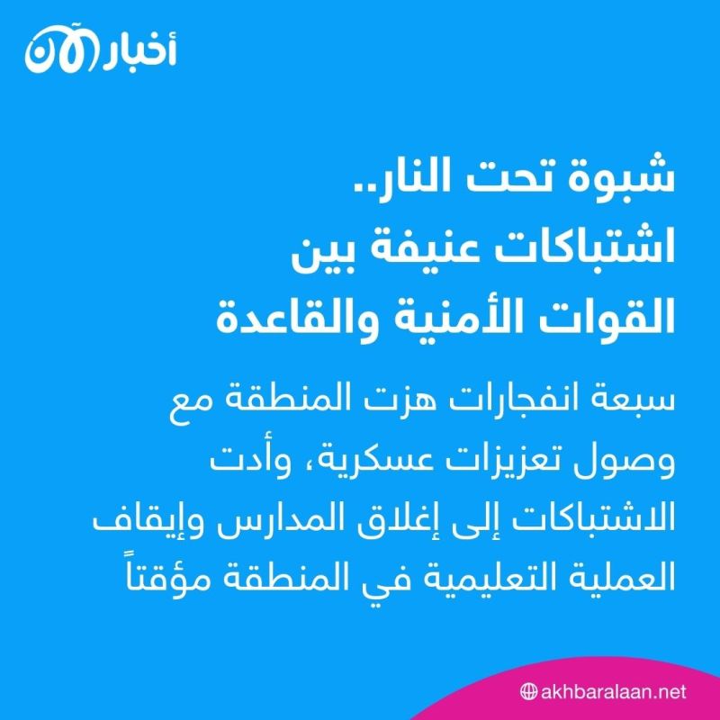 اشتباكات عنيفة بين قوات دفاع شبوة وعناصر من القاعدة