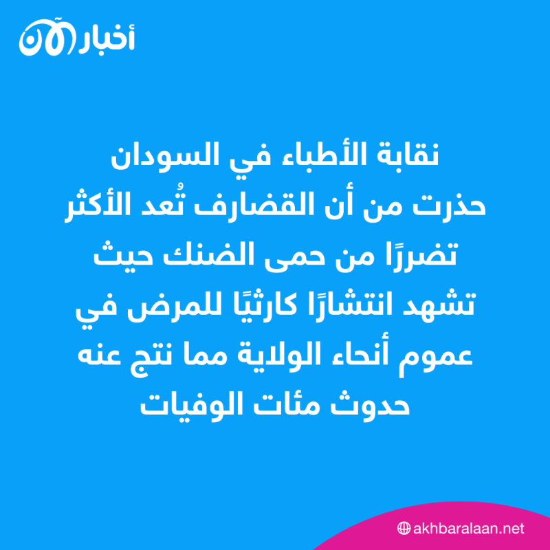 "مئات الوفيات" بحمى الضنك في السودان 1 "مئات الوفيات" بحمى الضنك في السودان