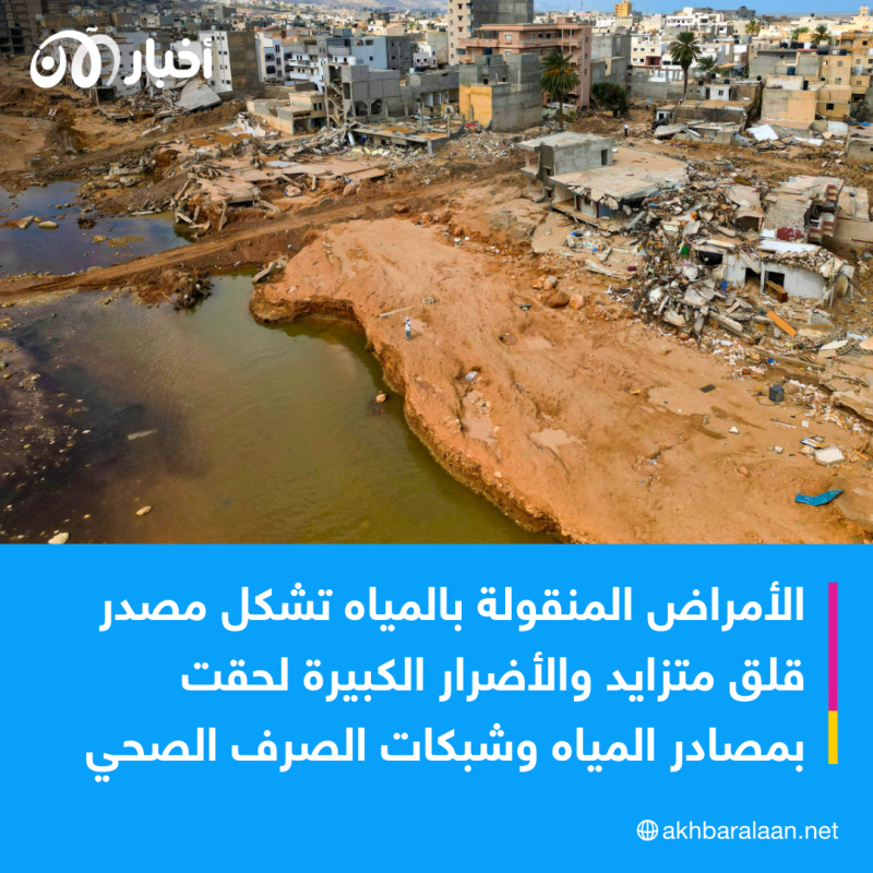 نزوح أكثر من 16 ألف طفل في شرق ليبيا عقب الفيضانات