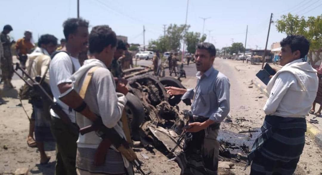 نجاة قائد قوات الأمن الخاصة من استهداف ارهابي في أبين