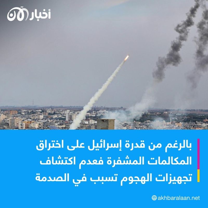 هجوم حماس على إسرائيل.. مخاوف عدة حول عدم اكتشاف التحضيرات للهجمات الصاروخية