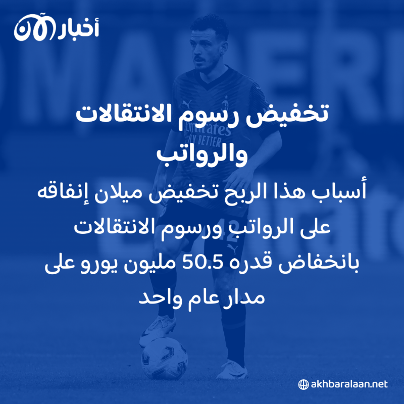 للمرة الأولى منذ 17 عام.. نادي ميلان يحقق أرباحاً