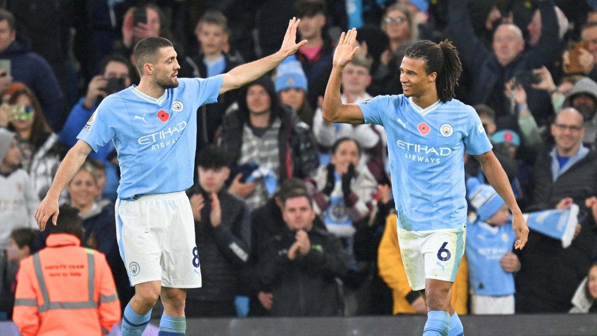 بالصور | مهرجان أهداف لفريق مانشستر سيتي ضد بورنموث