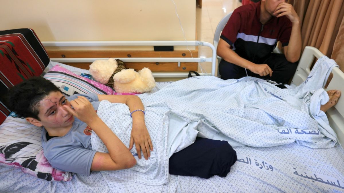 أطفال غزة.. فقدوا أقدامهم لكن لم يفقدوا أحلامهم.. مشاهد مؤثرة