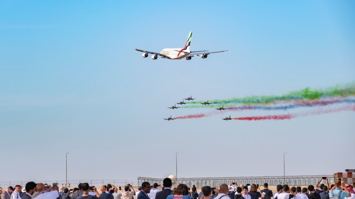 انطلاق فعاليات معرض دبي للطيران 2023