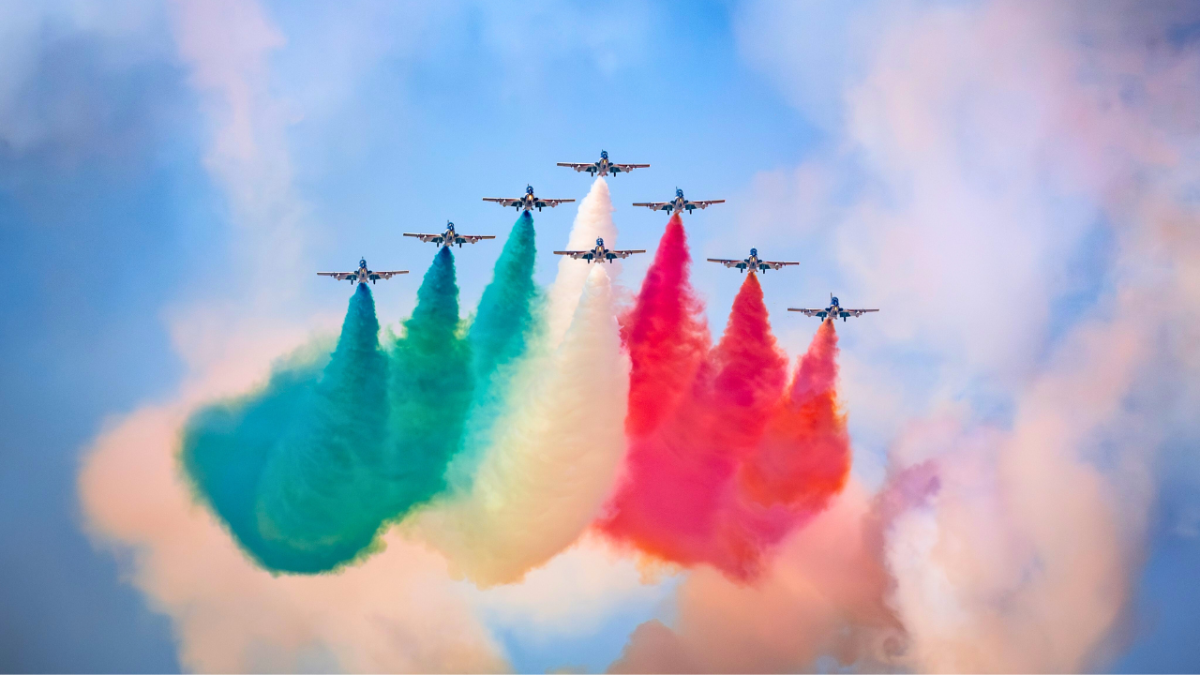 انطلاق فعاليات معرض دبي للطيران 2023