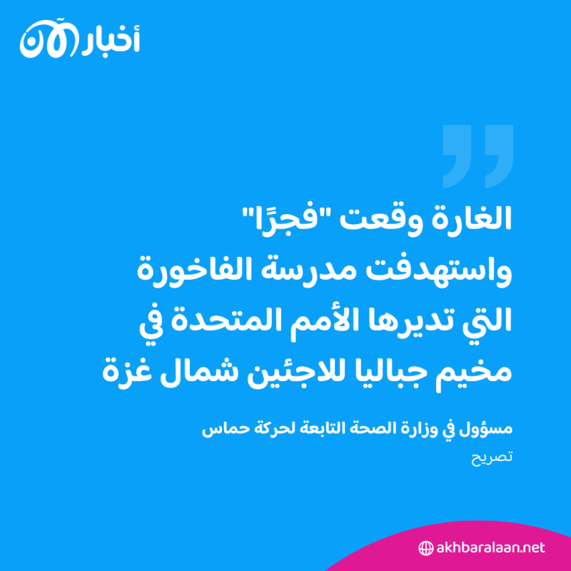 بعد الهجوم على مدرسة الفاخورة.. الأونروا تدين الغارات "المروعة" على المدارس الأممية 2 بعد الهجوم على مدرسة الفاخورة.. الأونروا تدين الغارات "المروعة" على المدارس الأممية
