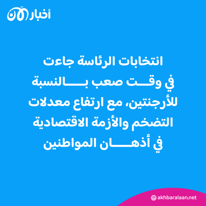 خافيير ميلي رئيسًا للأرجنتين بـ56%.. وسيرخيو ماسا يقر بهزيمته
