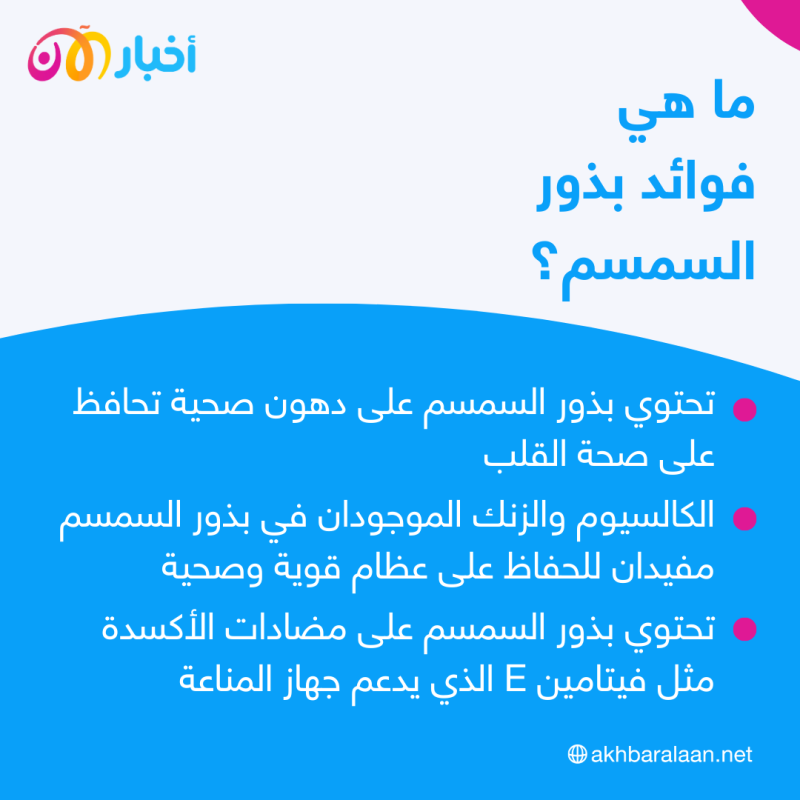 أفضل غذاء في الشتاء.. تعرف على فوائد السمسم 2 أفضل غذاء في الشتاء.. تعرف على فوائد السمسم