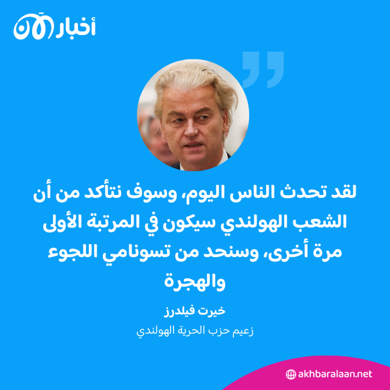 فيلدرز المناهض للإسلام يحقق فوزاً ساحقاً في الانتخابات.. ومسلمو هولندا قلقون
