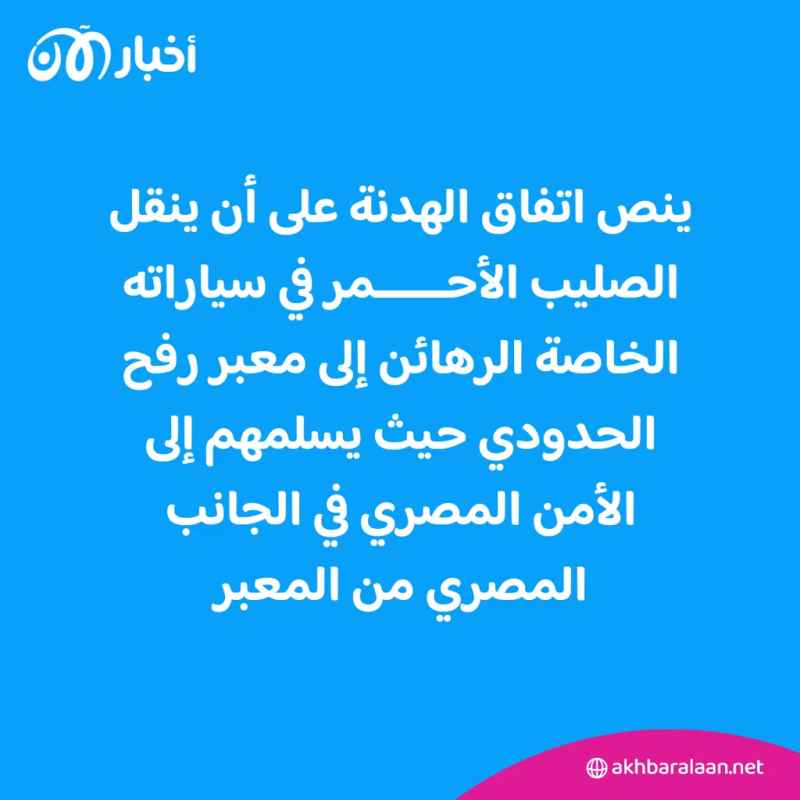 في اليوم الثالث للهدنة.. إسرائيل تتلقى قائمة الرهائن المتوقع إطلاق سراحهم